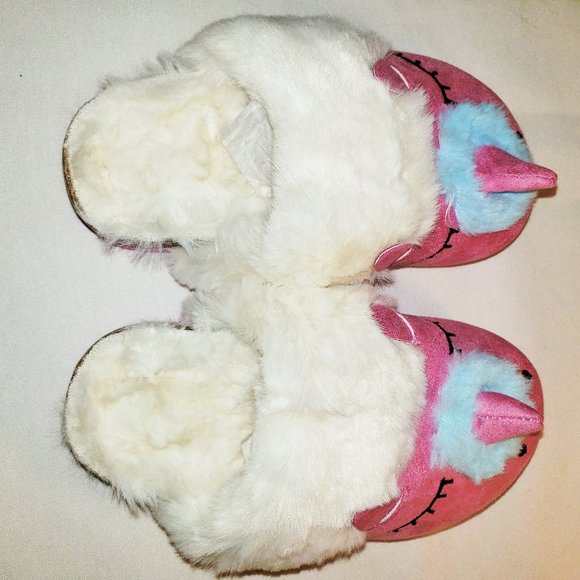 Children’s Unicorn Slippers! New in Bag! Krabor Unisex Kids  Size 9/10 - Picture 3 of 12